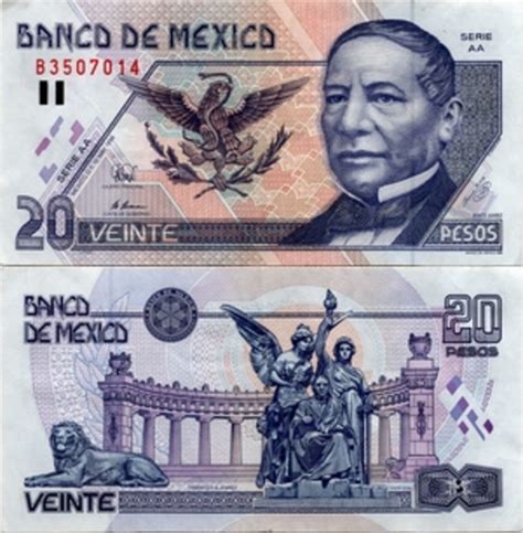 20 Pesos Mexico Numista