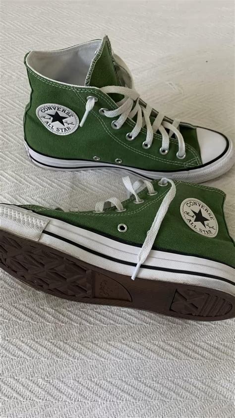 Treeline Green Custom Converse Aesthetic Converse Colors Artofit