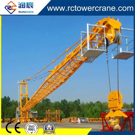 Rcd Luffing Inner Climbing Tower Crane For Construction China