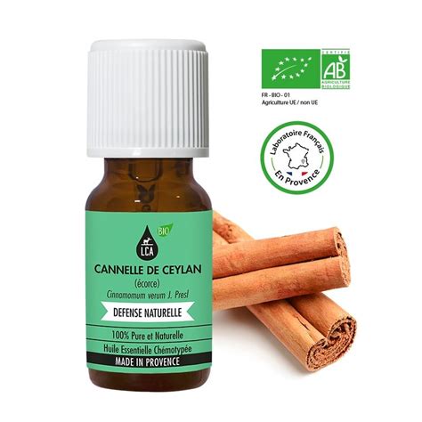 Huile Essentielle Cannelle De Ceylan Bio