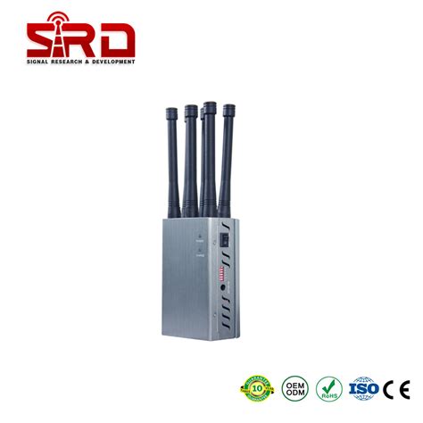 Mobile Phone Gsm Signal Blocker Handheld Channels High Power Lojack