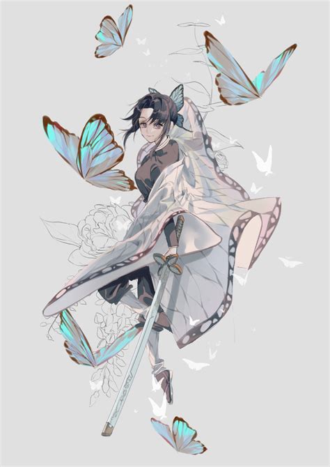 Safebooru 1girl Absurdres Black Hair Bug Butterfly Butterfly Wings Didtldms0312 Haori Highres