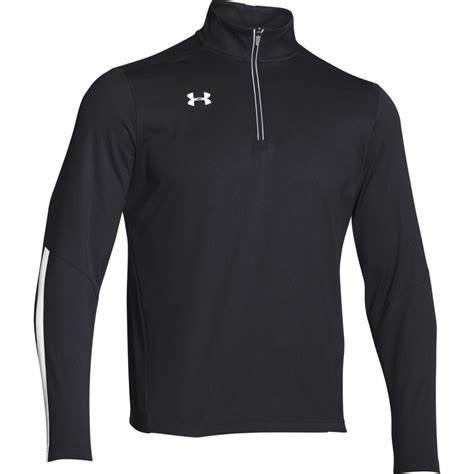 Under Armour Mens Black Qualifier Quarter Zip