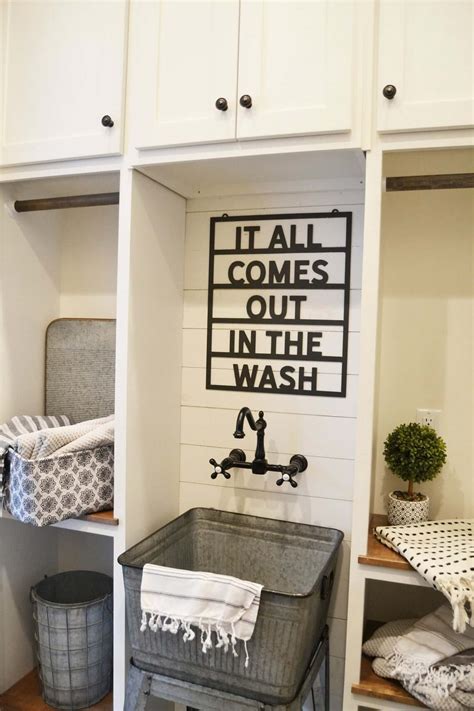 60 Best Farmhouse Laundry Room Decor Ideas And Designs For 2020