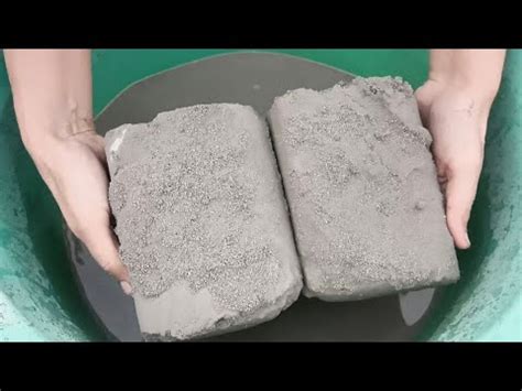 Asmr Reused Cement Mouthwatering Water Crumbling Oddly