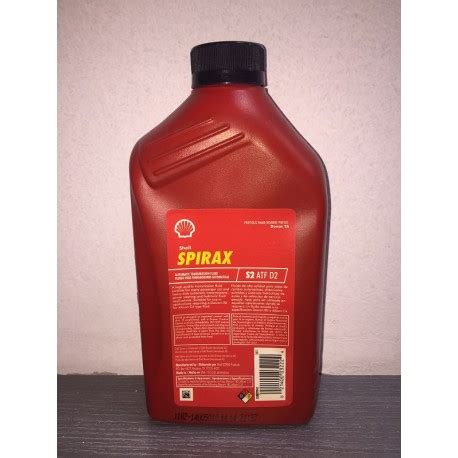 SHELL SPIRAX S2 ATF D2 1 LITRO