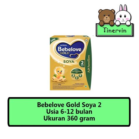 Jual Bebelove Gold Soya 2 Susu Formula 360 Gram Shopee Indonesia