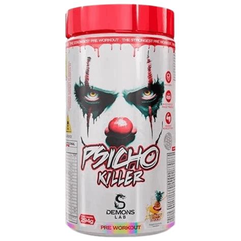 Pré treino Psycho Killer 294g Demons LabDemons labMuscle Suplementos