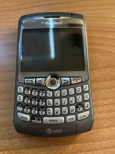 Blackberry Curve Titanium Gray At T Smartphone Untested