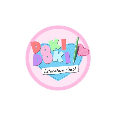 Doki Doki Literature Club Logo transparent PNG - StickPNG