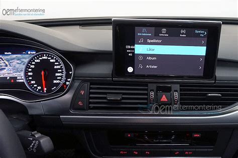 Aktivera Av Carplay Andriod Auto I Audi A A Med Mmi Navigation Plus