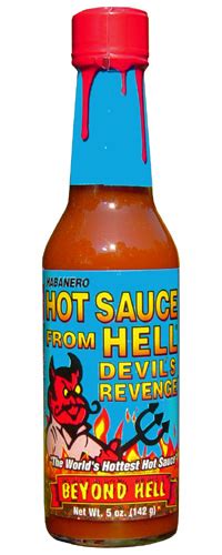 Habanero Hot Sauce From Hell Devil S Revenge Hot Sauce Mall