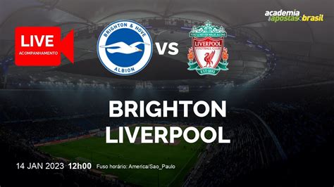 Brighton X Liverpool Ao Vivo InglesÃo Premier League 20ª Rodada NarraÇÃo Youtube