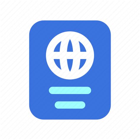 Passport Document Travel Traveler International Identity Icon Download On Iconfinder