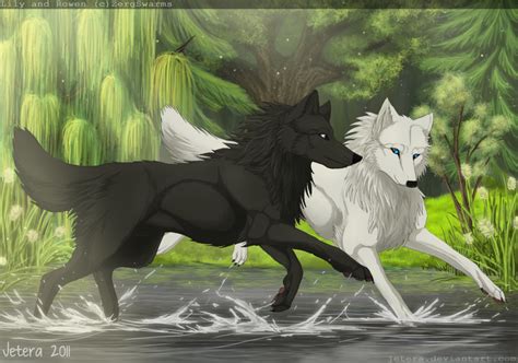 My Soul By Jetera On Deviantart Anime Wolf Drawing Cute Wolf