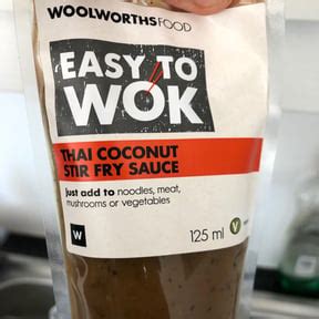 Woolworths Food Thai Coconut Stirfry Sauce Reviews Abillion