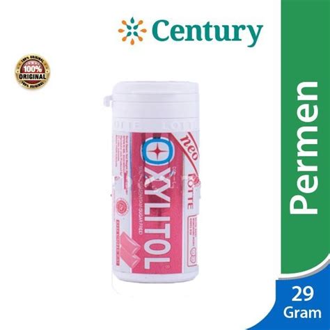 Jual Lotte Xylitol Stroberi Mint 29 Gr 20 Butir Permen Karet Rasa