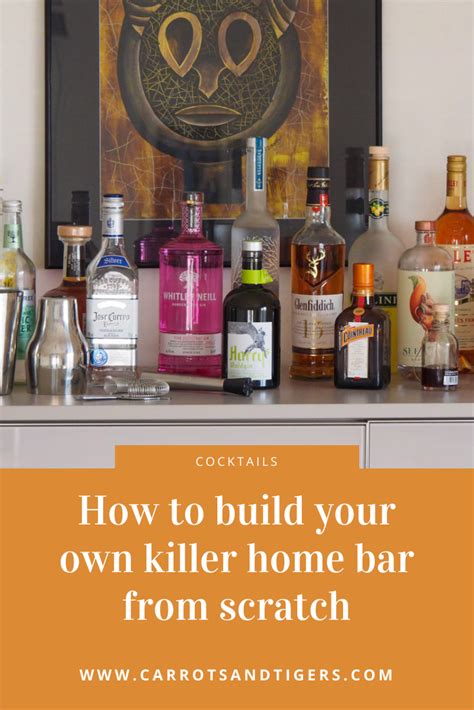 How To Build Your Own Killer Home Bar From Scratch Home Bar Building