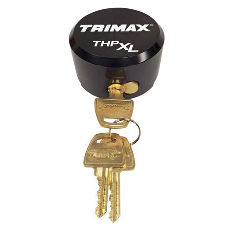 NEW! Aluminum “Hockey Puck” – Internal Shackle Padlock (Black) - TRIMAX ...