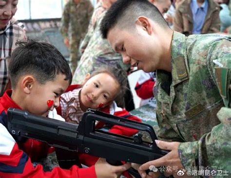 “六一”兒童節，兵心暖童心！ 大陸軍事 華夏經緯網