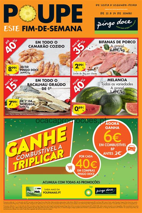 Antevisão Folheto Pingo Doce Fim de Semana Promoções 11 a 14 junho O