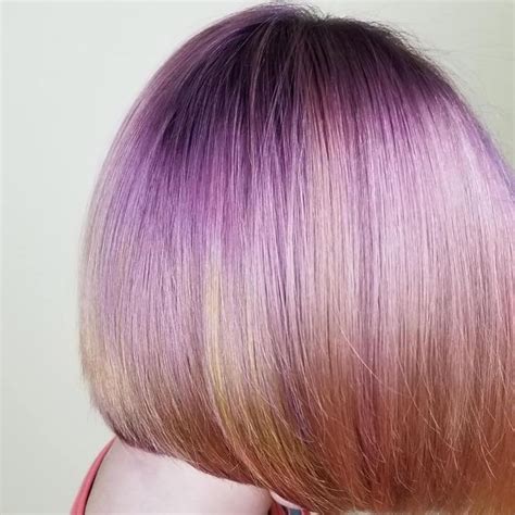 milk shake hair color’s Instagram photo: “🌸Summer Sunset🌸 by @bouncehairpei ・・・ All colour was ...