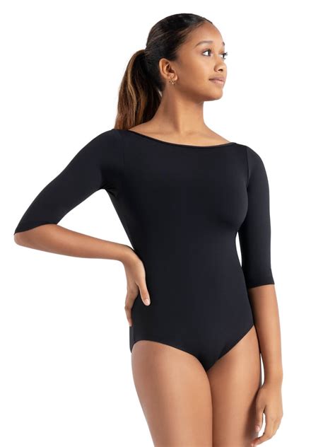 Capezio Studio Collection Raglan Sleeve High Neck Leotard Capezio®