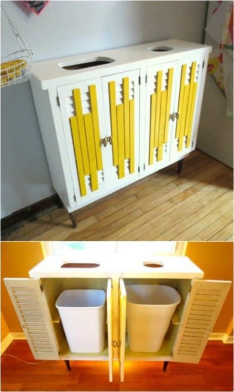 20 DIY Home Recycling Bins That Help You Organize Your Recyclables