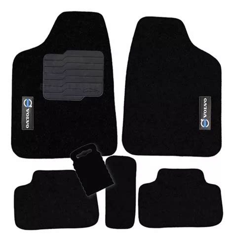 Kit Tapete Para Volvo Carro Carpete Bordado Personalizado