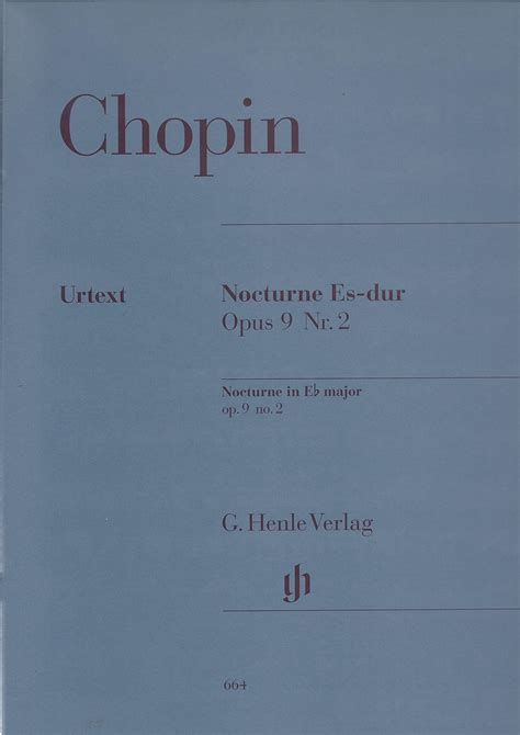 Nocturne E Flat Major Op Piano Hn Instrumentation Piano