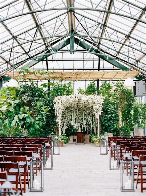 Planterra Conservatory Wedding West Bloomfield Greenhouse Wedding