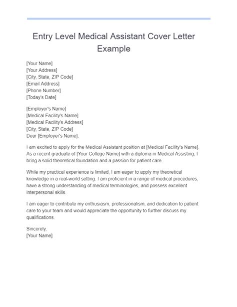 17 Medical Assistant Cover Letter Examples How To Write Tips Examples