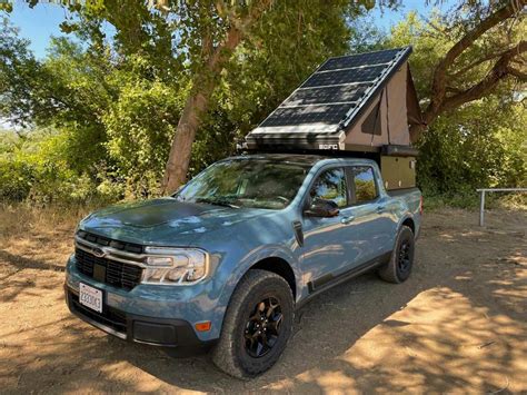 2022 Ford Maverick With Custom Camper Maverick Truckin