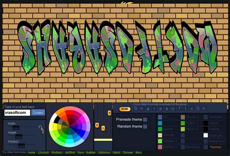 Как нарисовать графити, скачать GraffitiCreator