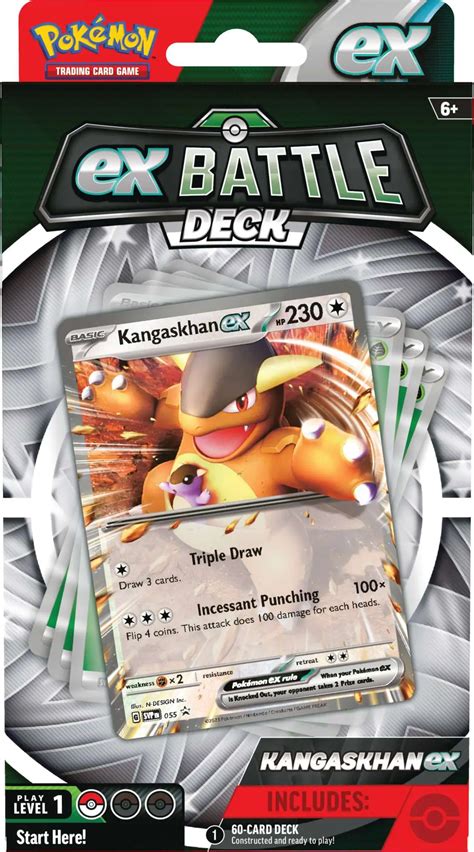 Pokemon Kangaskhan Ex Battle Deck 60 Cards Pokemon USA ToyWiz