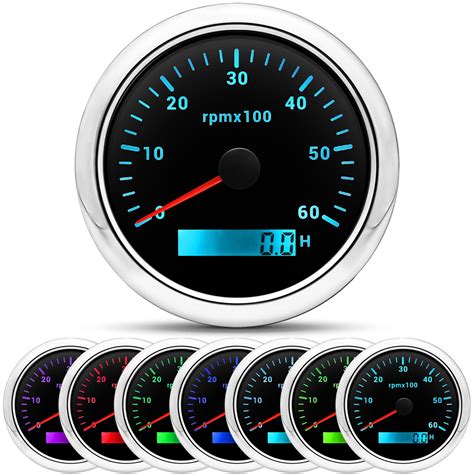 Gauge Set Mm Gps Speedometer Mph Waterproof For Marine Boat