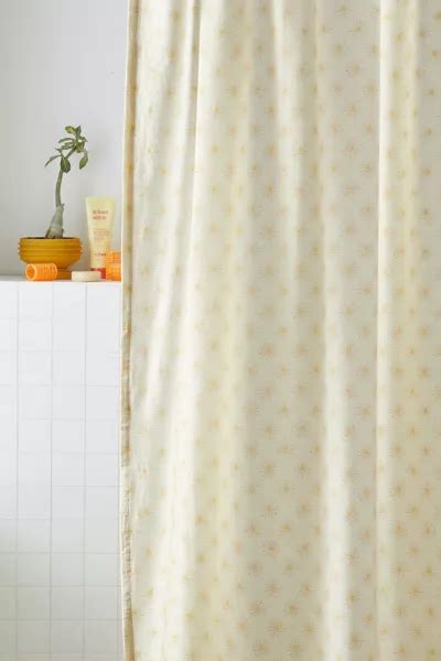 Sun Icon Shower Curtain Urban Outfitters