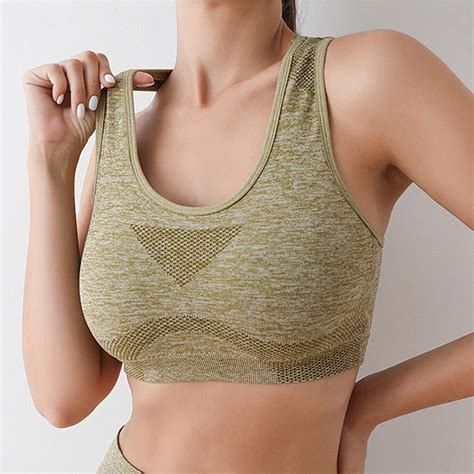 Women Sports Bra Top Push Up Fitness Yoga Underwear Sport Tops For Women Breathable Running Vest