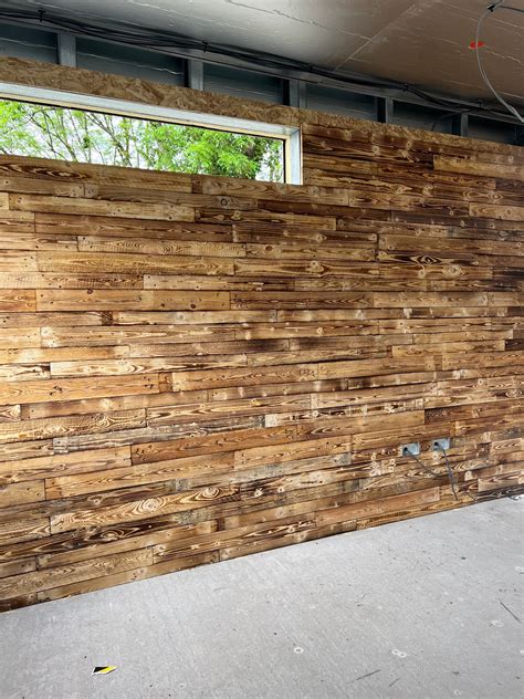 Reclaimed Pallet Wood Wall Cladding Rustic Boards For DIY Etsy