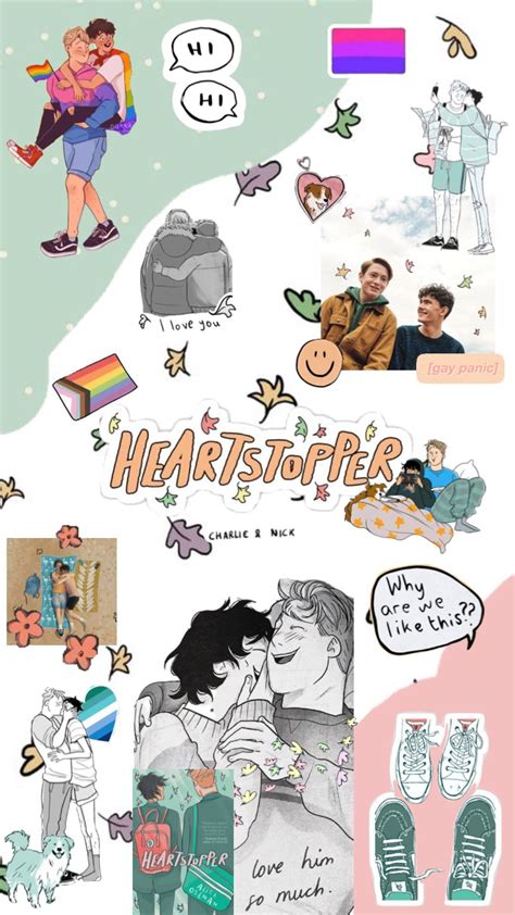 Heartstopper Cute Gay Cute Phone Cases Fan Art