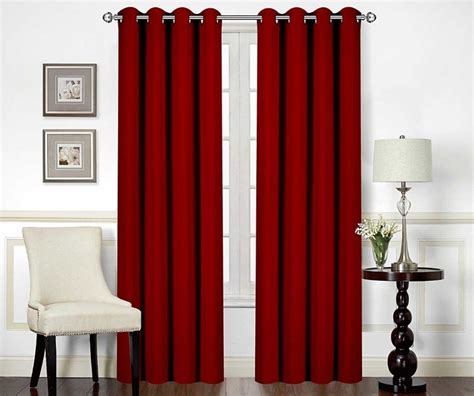 25 Finest Burgundy Curtains For Living Room Home Decoration And