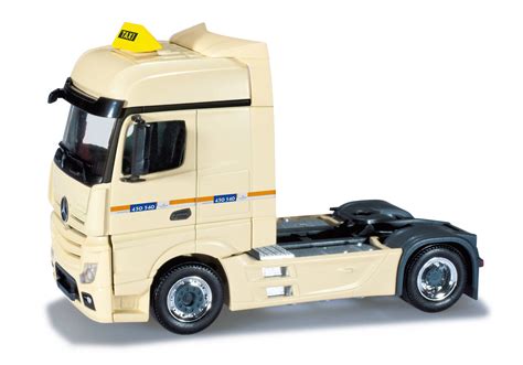 Herpa Mercedes Benz Actros Bigspace Zugmaschine Taxi