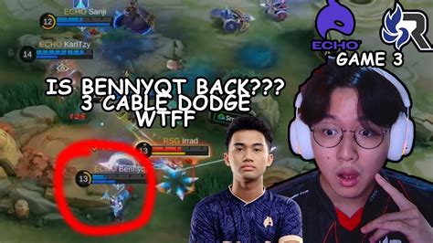 Is Bennyqt Back Cable Dodge With Karrie Wtf Echo Vs Rsg Ph Game