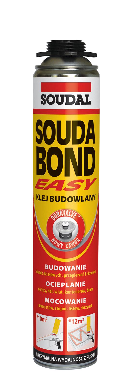 Soudal Soudabond Easy Klej Budowlany Pistoletowy 750 Ml Klejpan Pl