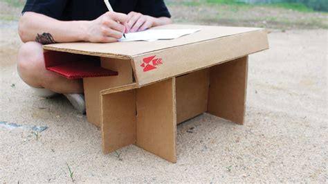 This Foldable Cardboard Desk Gives Kids In Developing Nations A Place