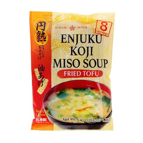 Enjuku Koji Miso Soup With Fried Tofu 8 Servings 155g HIKARI MISO