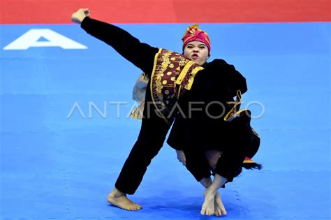 SEA GAMES 2021 PESILAT GANDA PUTRI INDONESIA RAIH EMAS ANTARA Foto