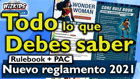 Heroclix Reglas 2021 Todo Lo Que Debes Saber Sobre El Nuevo Reglamento Youtube