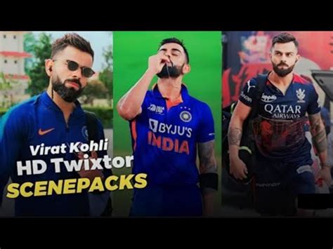 Virat Kohli Hd Scenepack Hd Clips We Are Editz Youtube