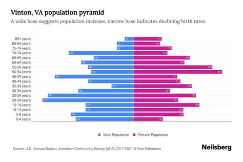 Vinton Va Population By Age 2023 Vinton Va Age Demographics Neilsberg